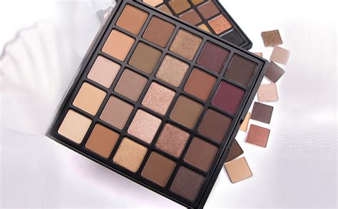 Amazon Vodisa Nude Neutral Eyeshadow Palette Matte And Shimmer Eye Shadows Long Lasting