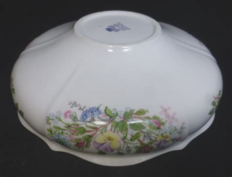 Aynsley Wild Tudor Floral Bone China Edwardian Inch Etsy Uk