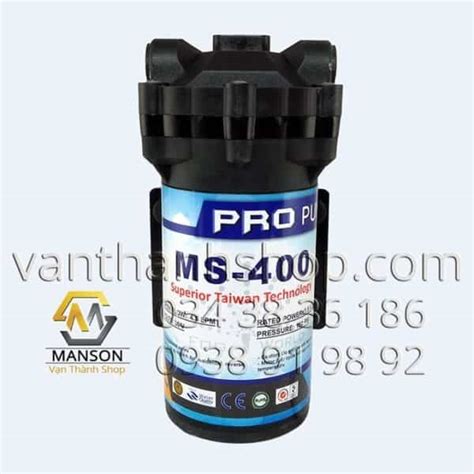 Bơm MS-400 (24V-5,5L/P) - Vạn Thành shop