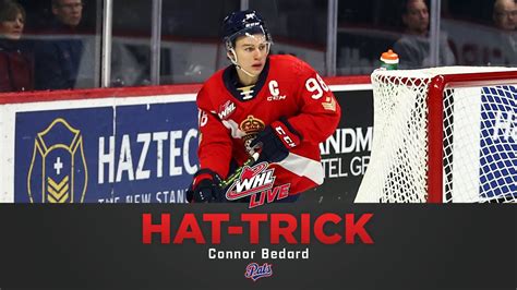 Whl Hat Tricks Connor Bedard Youtube