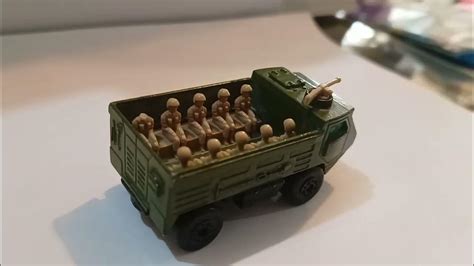 Matchbox Superfast Personnel Carrier No 54 Youtube