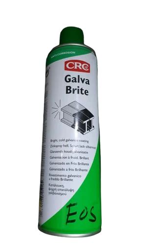 Grey Ferrous Metal CRC Galva Brite Spray 500 ML At 550 Bottle In