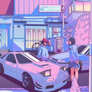 Anime Girl Car 2 - Discord Pfp