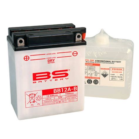 BS Battery Dry High Performance Conventional Battery YB12A B BB12A