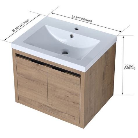 Beingnext 24 30 36 48 Bathroom Vanity With Sink Floating Bathroom