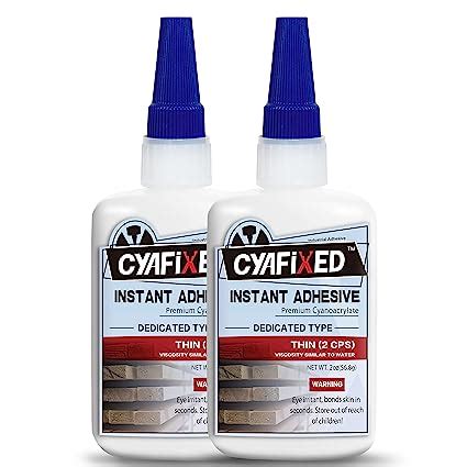 Professional Grade Cyanoacrylate Super Glue By CYAFIXED Super Thin