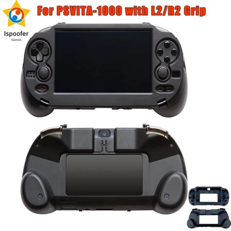 New Frosted Hand Grip Joypad Stand Case With L2 R2 Trigger Button For