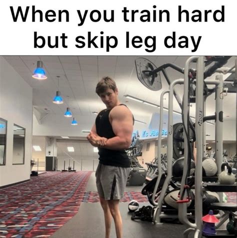 When You Skip Leg Day Quote Card Hitzfeed