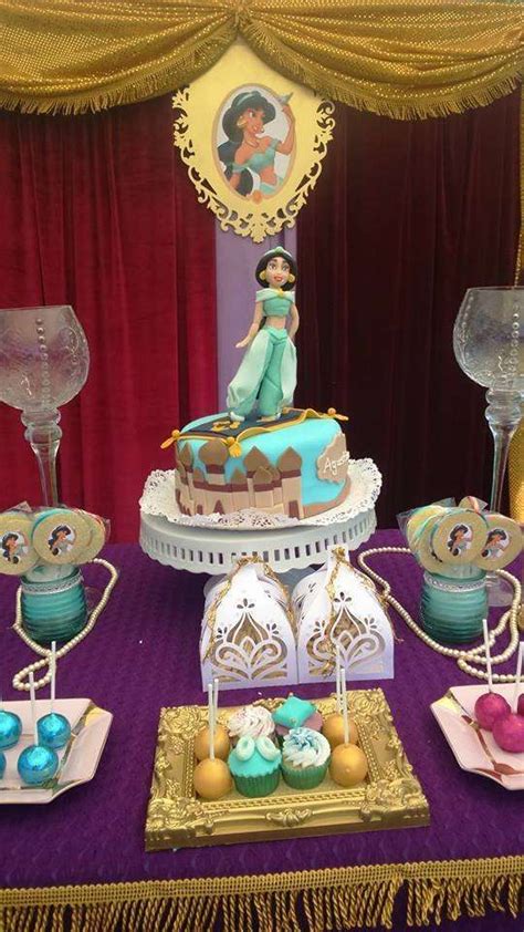 Princess Jasmin Birthday Party Ideas Photo Of Jasmine Party