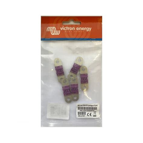 Victron MIDI Fuse 60 200A 32V Pack Of 5 For Fuses And Rails