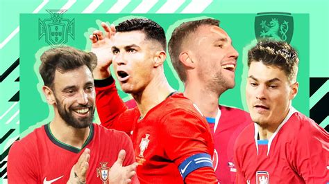 Portugal Vs Czech Republic LIVE Euro 2024 Cristiano Ronaldo STARTS