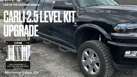 Carli Level Kit Review On The Ram Cummins Youtube