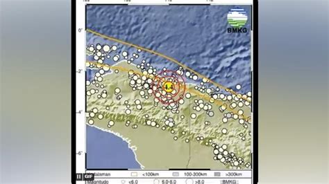 Info Gempa Terkini BMKG Kota Dan Kabupaten Jayapura Gantian Terguncang