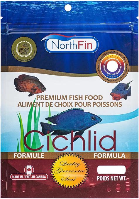 Amazon Northfin Fish Food Cichlid Formula Slow Sinking Pellets