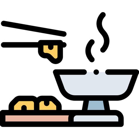 Hot Pot Detailed Rounded Lineal Color Icon