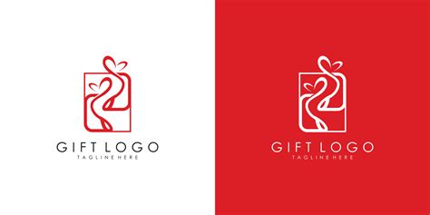 gift logo vector template download modern design 15369659 Vector Art at ...