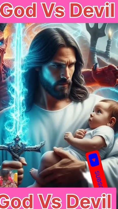 God🎅jesus Christ Vs Devil 🎅🦹 Jeuschrist Lucifer Jesusarmy Viral