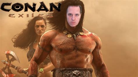 Conan Exiles Gameplay Naked And Alone Wolf S Journey In Exile 1