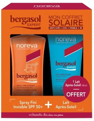 Noreva Bergasol Expert Spray Fini Invisible Spf Ml Lait Apr S