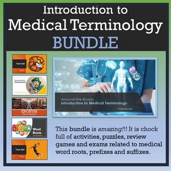 Introduction To Medical Terminology Chapter One Bundle Tpt