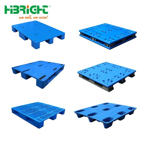 Feet Stackable Plastic Pallets For Shipment China Reinforced