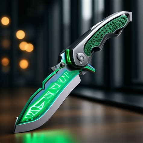"The Tesla knife" — image created in Shedevrum