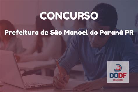 Concurso Prefeitura de São Manoel do Paraná PR Gabarito preliminar