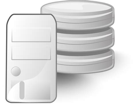 Enhance Your Data Management With Database Server Cliparts