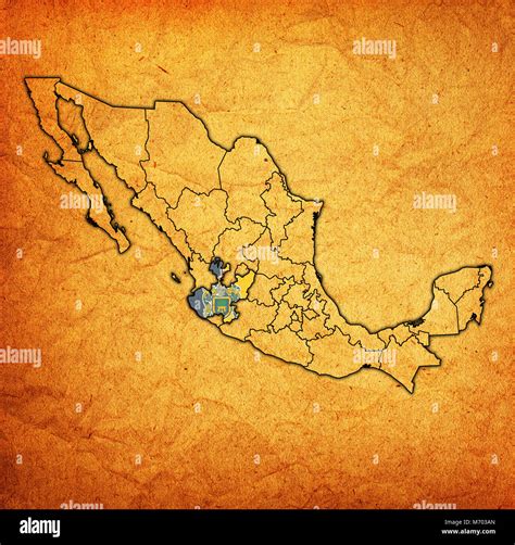 Map Of Jalisco Hi Res Stock Photography And Images Alamy