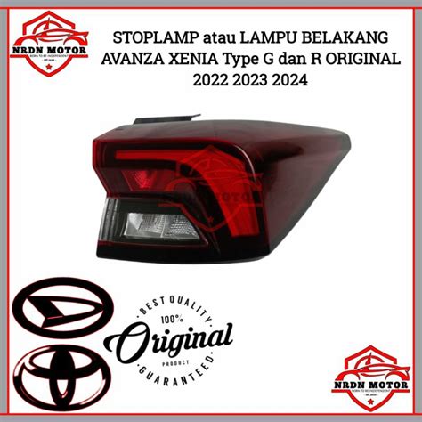 Jual Stoplamp Lampu Belakang Avanza Xenia Type G Atau R ORIGINAL 2022