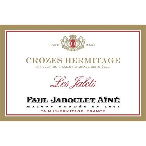 Jaboulet Les Jalets Rouge Crozes Hermitage Chateau Cellars