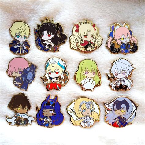 Fate Grand Order Gilgamesh Ishtar Jeanne Tamamo Saber Arthur Mash Merlin Enkidu - Etsy