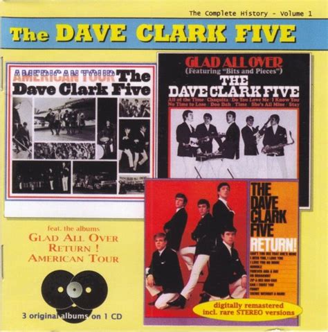 The Dave Clark Five Glad All Over Return American Tour