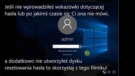 Zmiana Odzyskanie Has A U Ytkownika W Systemie Windows Youtube