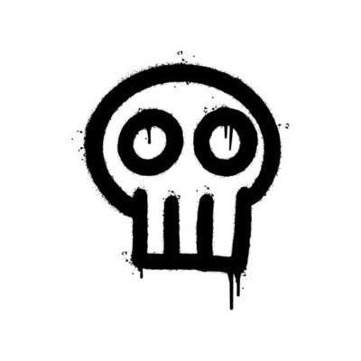 Graffiti Skull Vector Art, Icons, and Graphics for Free Download