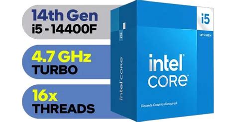 Intel 14th Gen Core i5 14400F Processor