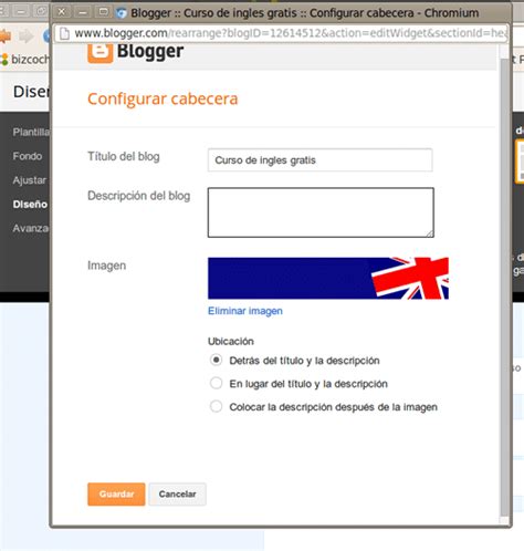 C Mo Cambiar La Cabecera En Blogger Trucos Dise O Web