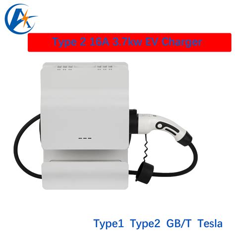 Wall Box Type A Kw Single Phase European Standard Ev Charger For