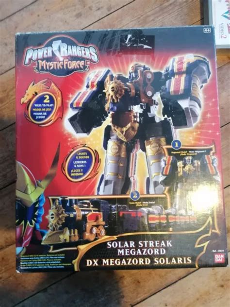 POWER RANGERS MYSTIC Force DX Megazord Solaris Solar Streak Mystique