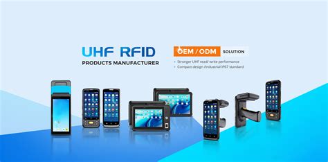 Uhf Rfid Reader Rfid Barcode Scanner Mobile Data Collector Feigete