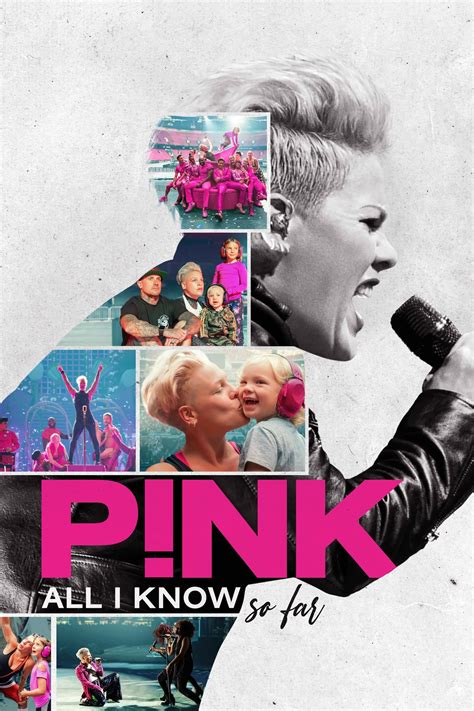 P!NK: All I Know So Far (2021) - Posters — The Movie Database (TMDB)