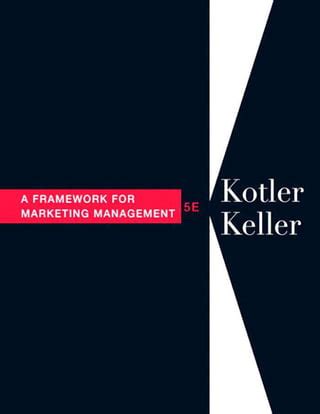 A Framework For Marketing Management 5th Edition Ebook