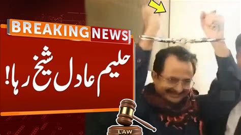 Haleem Adil Sheikh Released Court Big Orders Breaking News GNN