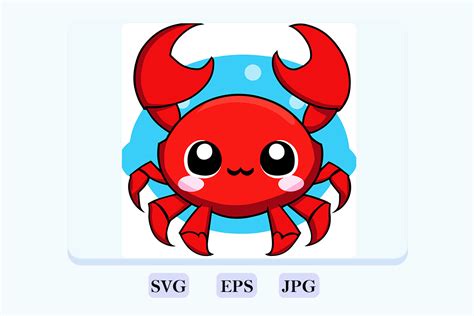 Crab Graphic By My Artsa Creative Fabrica