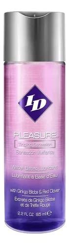 Lubricante Id Pleasure Tingling Sensaciones Oz Base Agua Mercadolibre