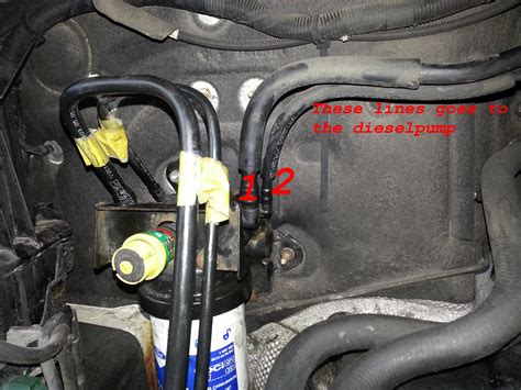 Ford Transit Q A Fuel Line Diagram Filter Bleeding Location Pump More