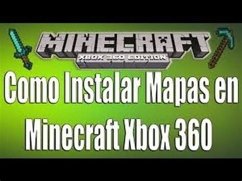 Minecraft Xbox 360 Edition Como Instalar Mapa Usando Um Pendrive YouTube