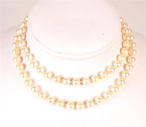 Collier De Perles De Culture Choker Fermoir En Or Jaune 18 K 750 Oo