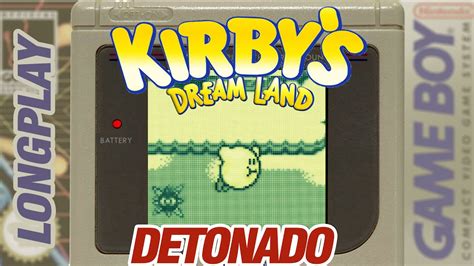 KIRBY S DREAM LAND Game Boy 1992 Longplay Jogo Completo Detonado