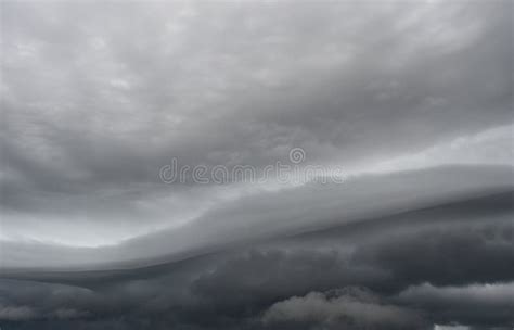 Arcus Cloud Rolling in the Storm, Cumulonimbus Cloud Formations on Tropical Sky , Nimbus Moving ...